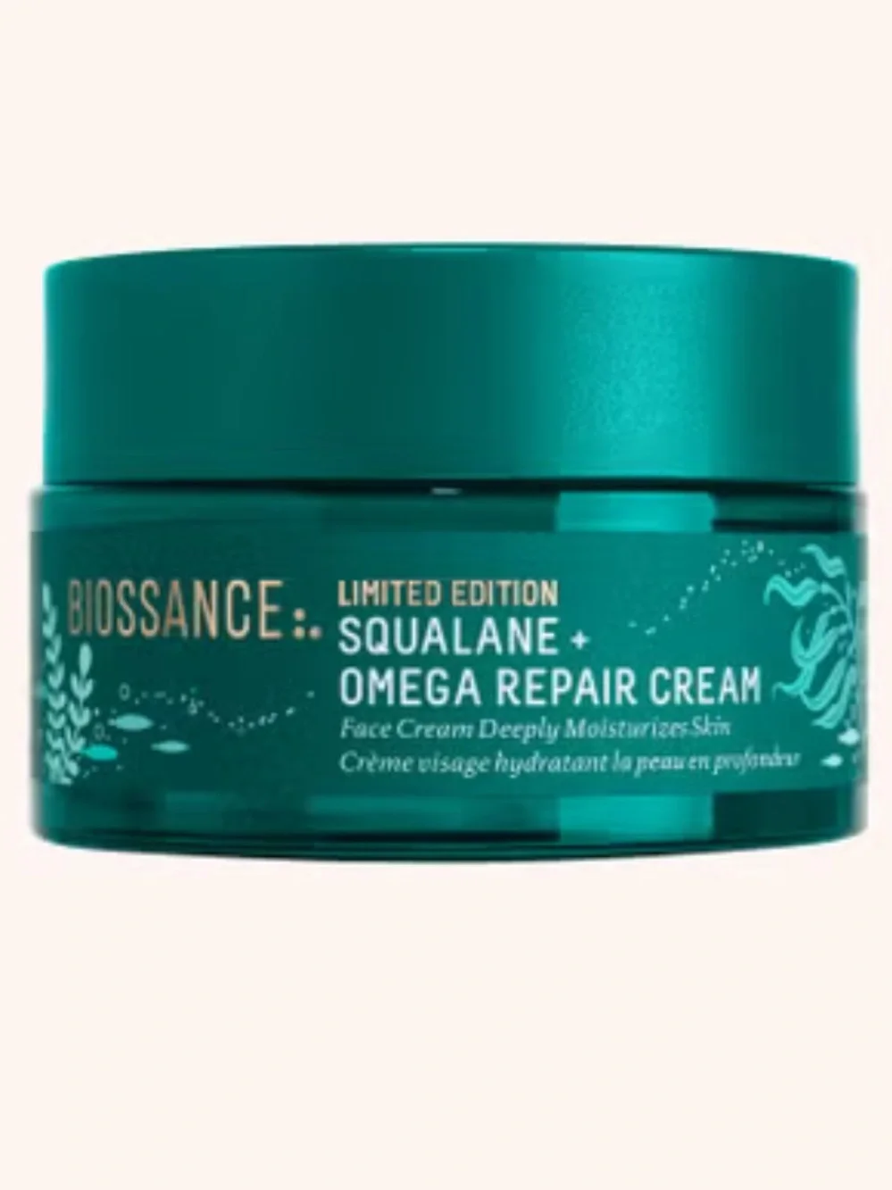 Biossance Limited Edition Squalane + Omega Repair Cream deeply moisturizes great
